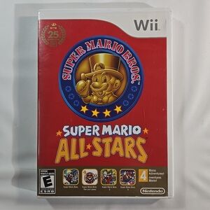 Nintendo Super Mario All-Stars for Wii - Red